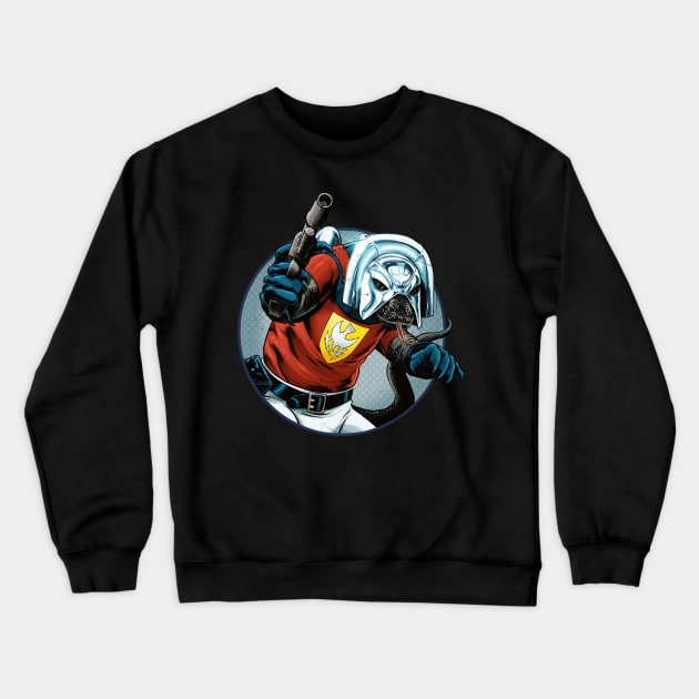 Peacemonitor Crewneck Sweatshirt by ThirteenthFloor